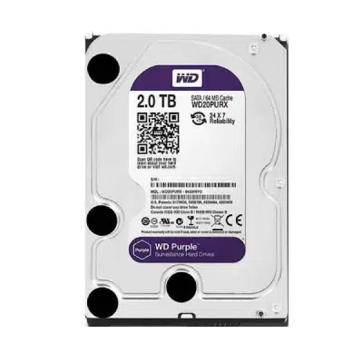 هارددیسک اینترنال وسترن دیجیتال مدل Purple WD ظرفیت 2 ترابایت