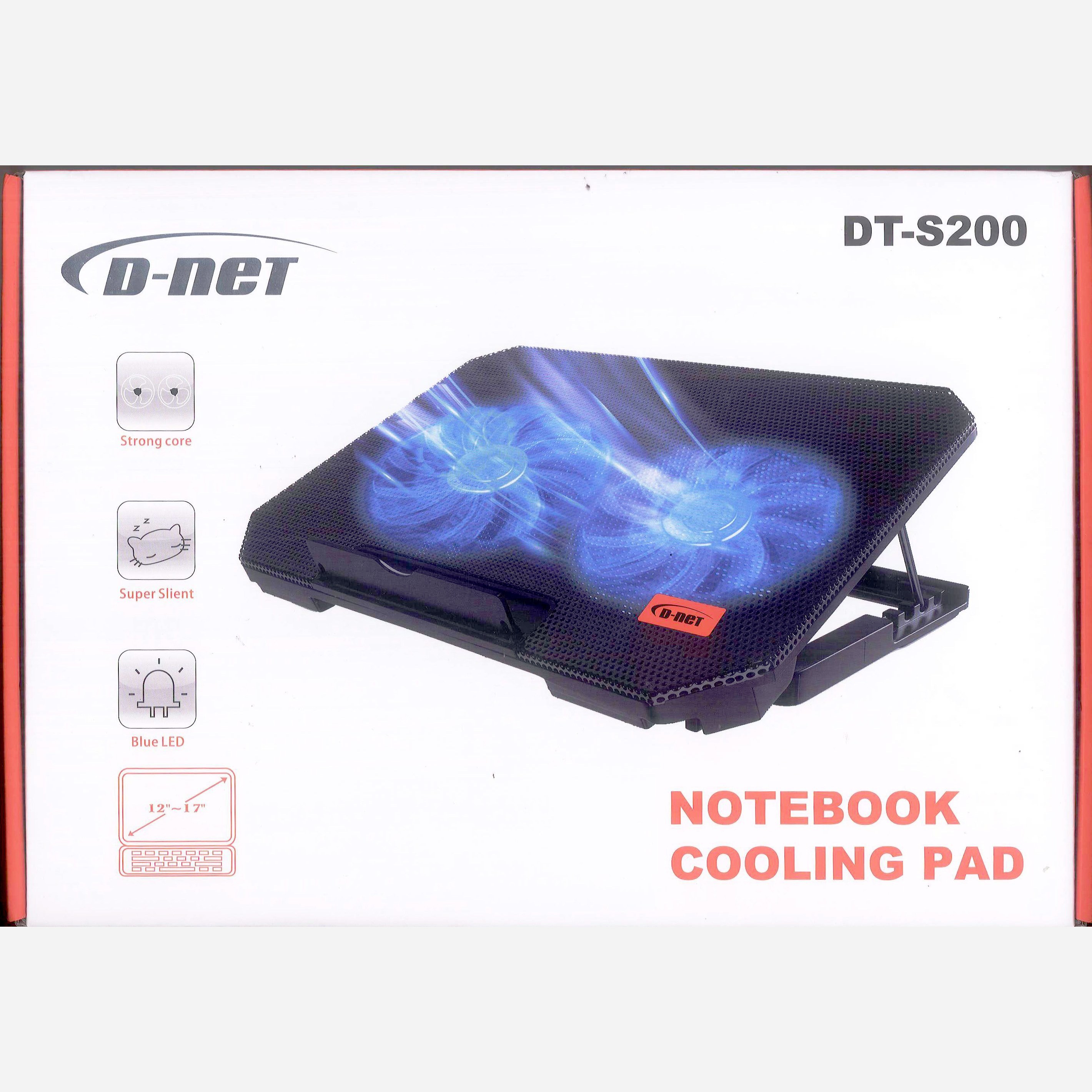 پایه خنک کننده لپ تاپ دی نت مدل S200B